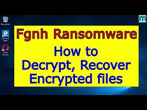 Fgnh virus (ransomware). How to decrypt .Fgnh files. Fgnh File Recovery Guide.