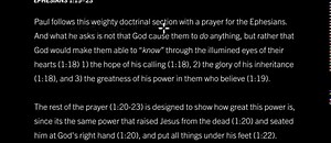 563K views · 2.2K reactions | Join John Piper as he walks through the first three chapters of Ephesians, showing how the main points relate, all in under twelve minutes. Subscribe to Desiring God: https://dsr.gd/3fSOLEk | Desiring God | Facebook