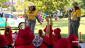 Ergon Energy is hitting Queensland schools, to help train the next generation of 'Safety Heroes.' The classroom visits are part of Electrical Safety week, with hi-tech additions to the flagship program this year. 7NEWS at 6pm. More local news: 7news.com.au/news/qld #7NEWS | 7NEWS Cairns