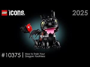 LEGO ICONS - How to Train Your Dragon: Toothless 10375
