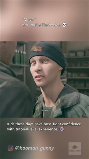 Kids these days…talking like they pay rent and file taxes. 💀