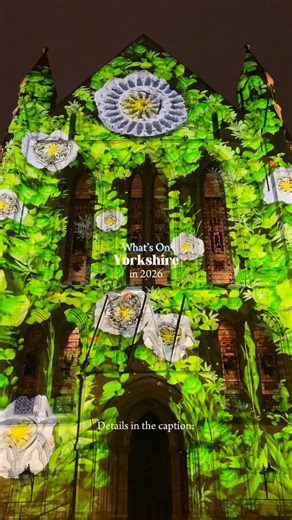 What’s on Yorkshire: 2026 💙 As we head into the new year in this wonderful county there’s so much to look forward to! Wether you’re planning a visit from afar or just sorting your calendar, here are some key dates to note down: 🗝️ York Residents Weekend - 31st Jan - 1st Feb ❤️ Leeds Valentine Fair - Feb TBC 💡 Colour & Light - 4th - 22nd Feb 🧊 York Ice Trail - 7th - 8th Feb ⚔️ Jorvik Viking Festival - 16th - 22nd Feb 🍫 York Chocolate Festival - 1st - 5th April 🍕 Scarborough Food and Drink F