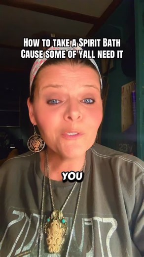 Misty Dawn Meggs | How to take a spirit bath cause according to my feed, some of yall need it #spiritbath #spiritualbath #witchery #cursebreaker #energyclearing | Instagram