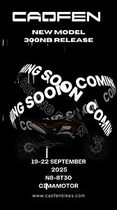 18 reactions | NEW MODEL RELEASE at CIMAMOTOR 2025!  Fresh design. Bold performance. Pure innovation. ✨ Stay tuned for more details straight from the show floor! #caofen #motorcycle #electricmotorcycles #CIMA #chongiqng #exhibition2025 | Caofen Motorcycle | Facebook