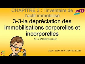 La dépréciation des immobilisations