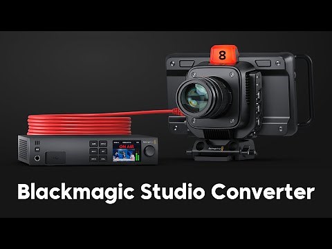 The Perfect Companion To The Blackmagic Studio Camera 4K Pro G2!
