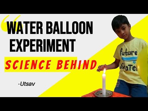 Easy Water Balloon Science Experiments for kids | #viral #sciencefacts #diy #facts