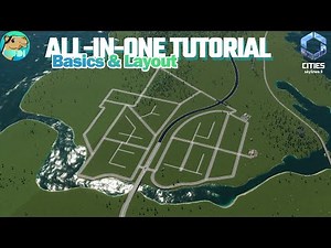 All-IN-ONE Build-Along Tutorial - Basic Controls & Start - Cities Skylines 2