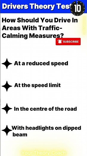 How to Drive Safely in Traffic-Calming Zones | UK Theory Test Tips