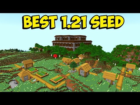 BEST SEED for Minecraft 1.21 Bedrock & Pocket Edition | Woodland Mansion Seed | Seed Minecraft 1.21