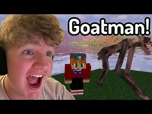 I Tried Surviving the Goatman Mod in Minecraft