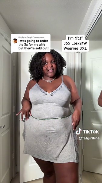 Plus Size Night Gowns Back in Stock | Chic Me Fashion