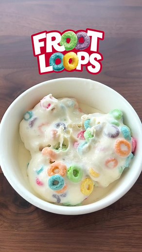 DIY Froot Loops Ice Cream Recipe