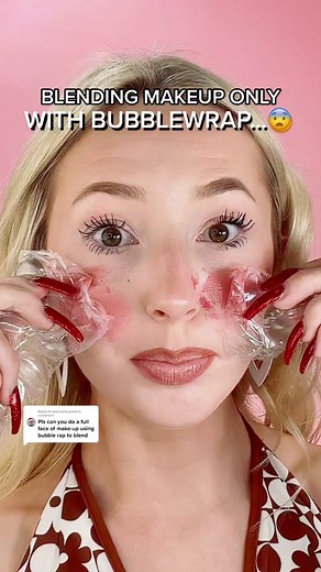 Blending Makeup with Bubblewrap: Creative Makeup Tips & Ideas