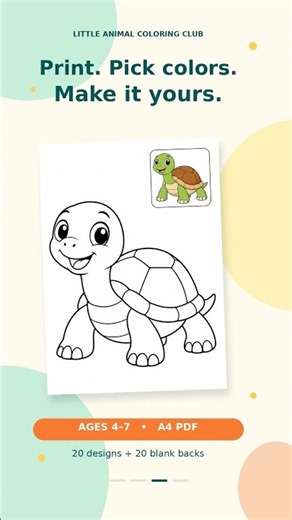 Your kids will love these printable animals! 🦁🖍️ #coloring #kidsart #printable