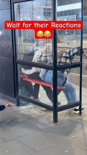 In London bus stop 😂😂#shorts