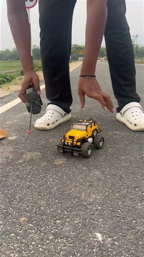 Yaaran di gaddi type c off road Rc jeep truck music & 4x4 car yellow unboxing 🔥