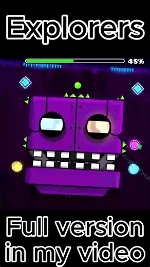 [ Geometry Dash ] Explorers #shorts #geometrydash