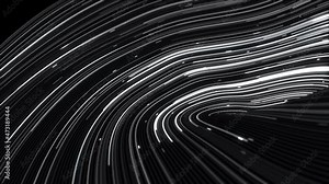 Abstract colorful lines background, stylish color background Stock Video