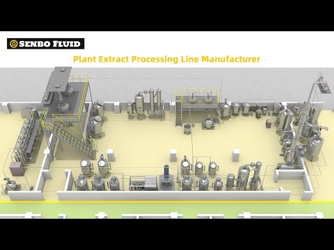 Industrial Plant Extraction Production Line | Herbal Extraction, Concentration & Drying Equipment
