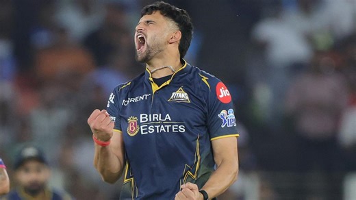 GT's Ashok Sharma delivers fastest ball of IPL 2026 | Rediff-TV | Rediff.com