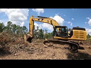 Lets Dig Stumps With A Cat 349E