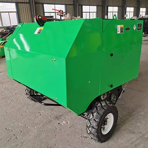 [Hot Item] Straw Picking and Strapping Machine Wheat Straw Silage Round Baler Machine