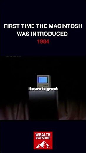 The Day the Macintosh Was Revealed #apple #macintosh #stevejobs #technologyhistory