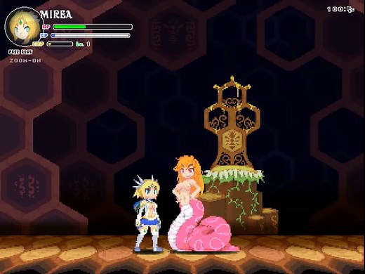 Milia Wars [Echidna Wars DX] All Vore scenes