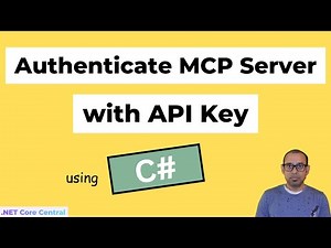 Authenticate MCP Server with API Key in C#/.NET