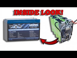 Weize 10Ah Lithium Battery Review and Teardown