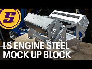 Replicate LS Engine Dimensions with an LS mockup block