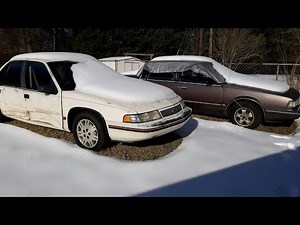 Snowy Cold Start The 87 Chevrolet Celebrity Eurosport An More!!