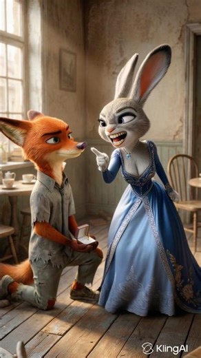 Zootopia Proposal Stories 💍🐾 Made with Kling 2.6 #zootopia2 #kling26 #KlingMotionControl #klingai
