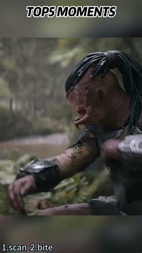 💥 The Splash: The bug explodes, covering the tough guy in harmless but humiliating green goo.