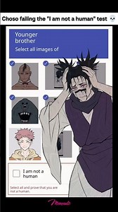 Choso failing the "I am not a human" test 💀 #jujutsukaisen #yuji #choso #yujiitadori