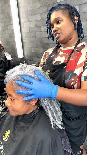 Can you loc Grey Hair? #naturalhair #locjourney #commonquestions #greylocs #locmaintenance #locstyle