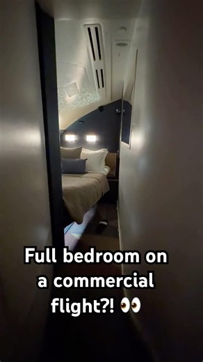 The most luxurious First Class flight in the world 🛫 #TheResidence #Etihad