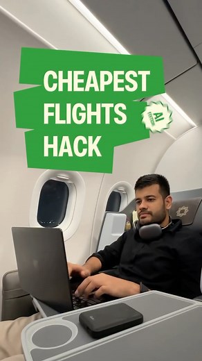 Jay Kapoor on Instagram: "Save money on your next trip with this secret Google Flights AI hack! 🤯 1. Go to flights.google.com. 2. Click “Explore deals” and simply type your prompt, like: “Find me a trip to Japan in November under 45k.” 3. The AI finds the best dates and destinations that fit your budget and criteria. You can even search for the cheapest flights within the next 6 months! This feature is FREE and an absolute game-changer for finding cheap flights! SHARE this with your travel budd