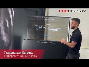Transparent OLED Display