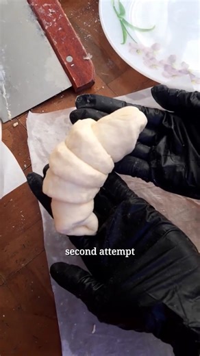 Making croissants scares me