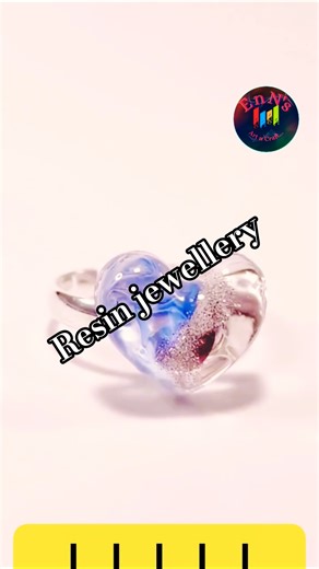 i will make a beautiful ring with epoxy resin,