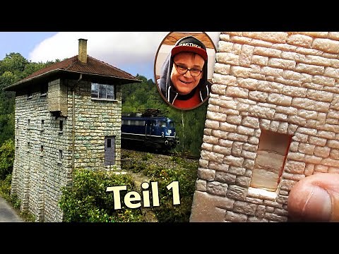 #StwKirchheim Teil 1 – Naturstein-Fassade aus Hartschaum – TUTORIAL MODELLBAU #kunstmichiworld 127