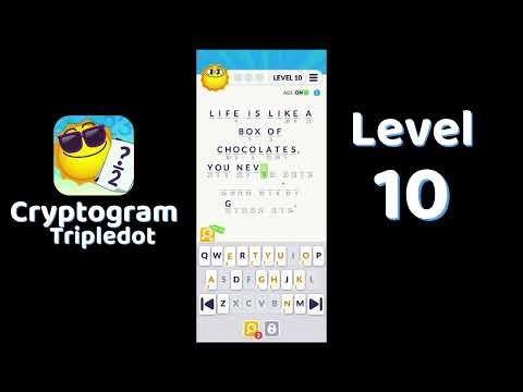 Cryptogram Tripledot Level 10 Answer | SolutionGuruji