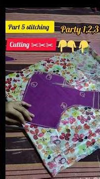 PART 5 BLOUSE STITCHING BY RESHMA MUGATHI#blouse#tutorial#shorts#yt shorts#you tube shorts#sewingdiy