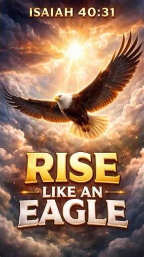 Rise Like an Eagle 🦅 | Isaiah 40:31: God's Promise of Renewed Strength