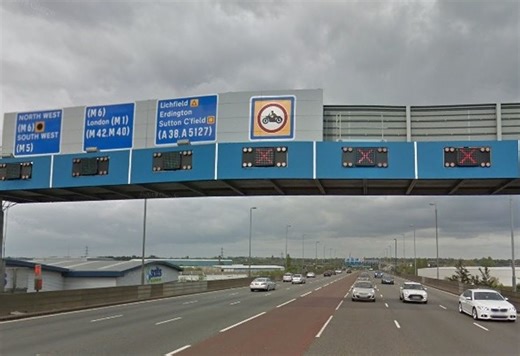 Broken-down lorry causes traffic delays on Birmingham's Aston Expressway