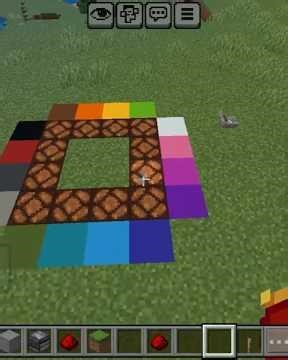 Spin the wheel 🎡 challenge in Minecraft 😯 #challenge #minecraft