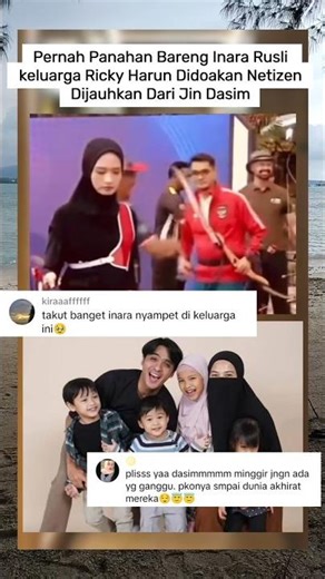 Netizen Doakan Keluarga Ricky Harun Dijauhkan Dari Gangguan #beritaartis #inararusli #rickyharun