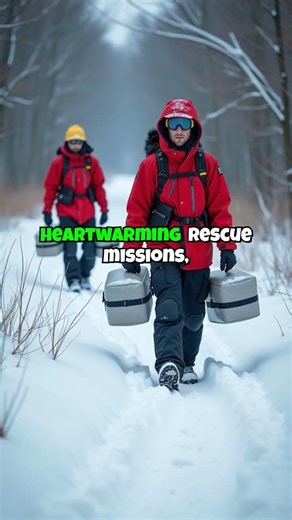 Snow Rescues: Animals In Distress - Watch Their Amazing Recoveries #nature #wildlife #rescue